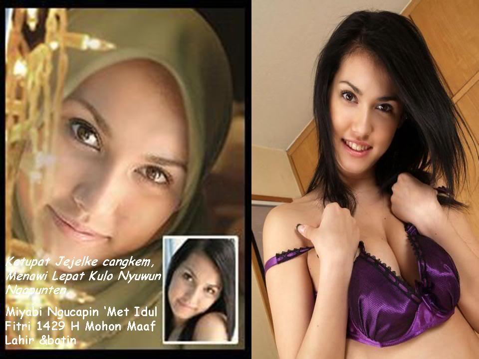 (berita ngakak) Miyabi Kaget soal Peredaran Foto-fotonya Berjilbab