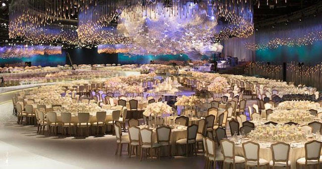  Cantik, Intip Resepsi Pernikahan Seindah Surga di Dubai Ini 