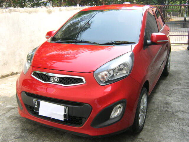 Kia all new picanto 2011/2012 mulus jarang pakai low KM