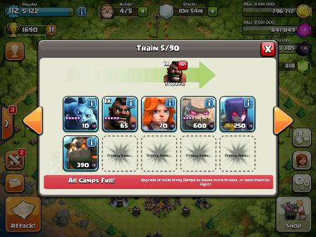 WTS : ID Clash Of Clans TH9 Max Def Level 112