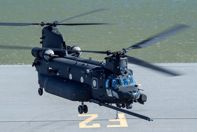 Boeing Delivers First New-Build MH-47G Special Operations Chinook
