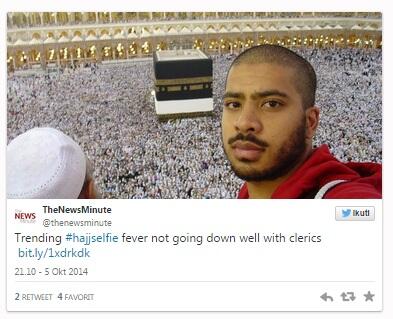 Demam Selfie Hingga ke Tanah Suci