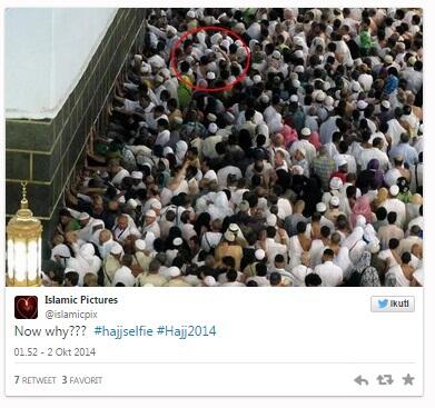 Demam Selfie Hingga ke Tanah Suci