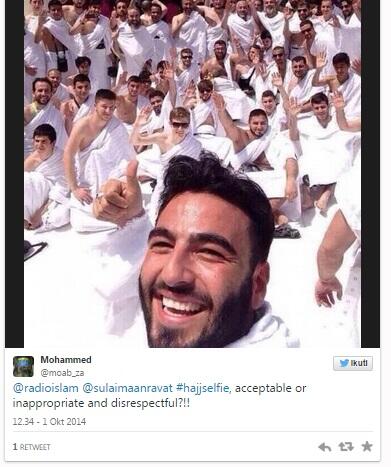 Demam Selfie Hingga ke Tanah Suci