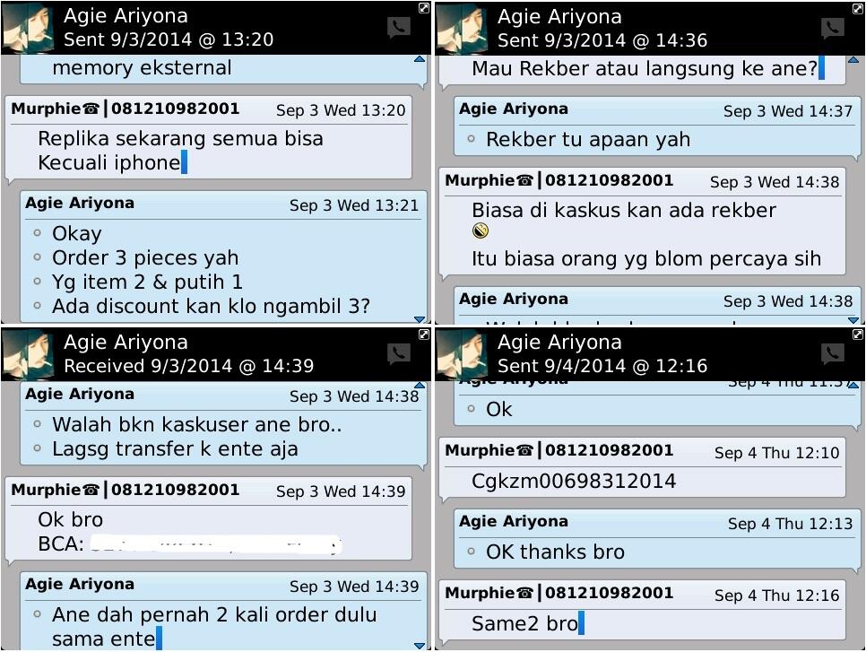 Kumpulan Testimonial Murphie