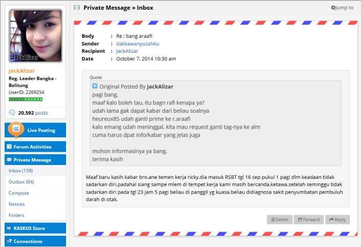 &#91;KRBB-Berduka&#93; Selamat Jalan bang r.araafi