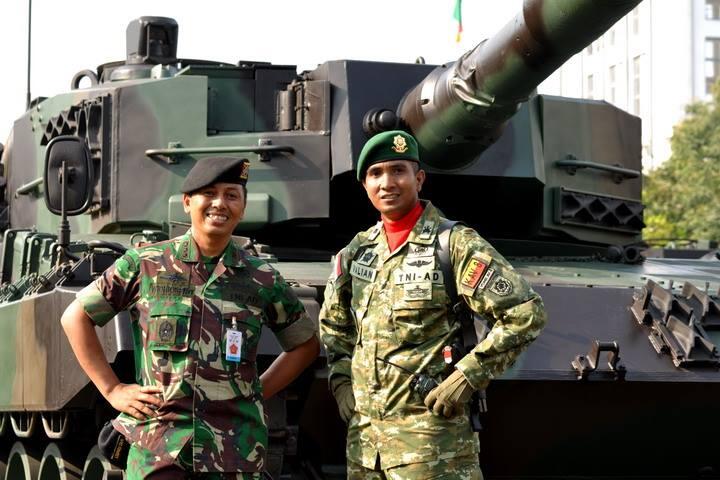 TNI Unjuk Kekuatan di HUT ke-69