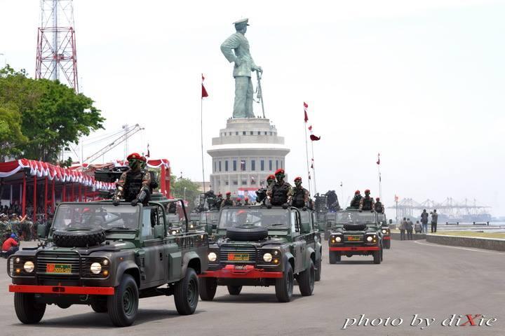 TNI Unjuk Kekuatan di HUT ke-69