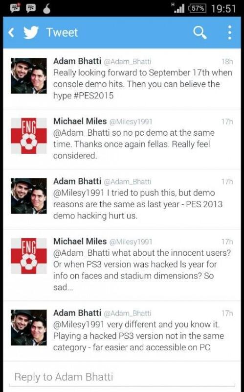 Konami Trauma Rilis Demo PES 2015 untuk PC