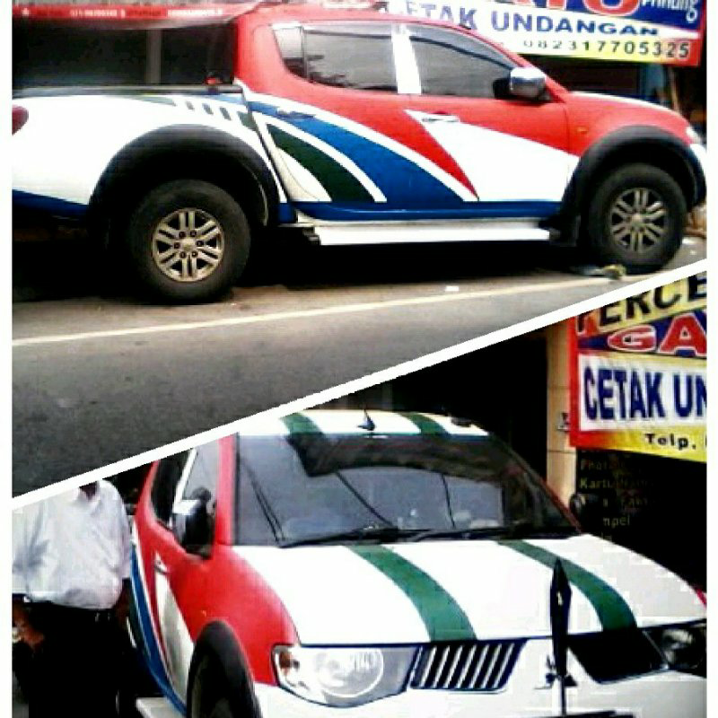 Terjual Wrapping Mobil FullBody Pakai Sticker ORACAL 651 