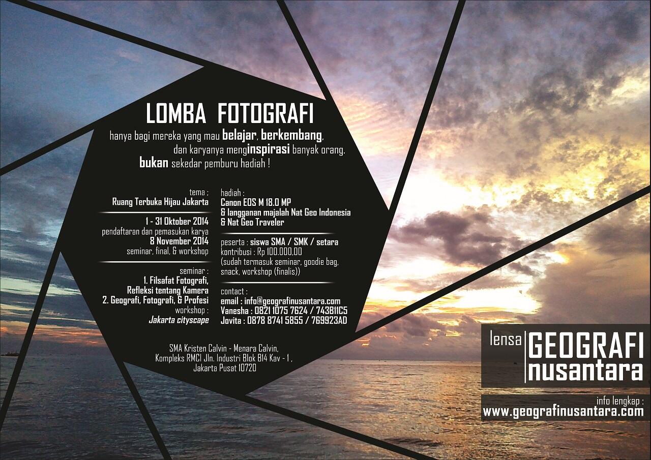 Lomba Fotografi: Lensa Geografi Nusantara