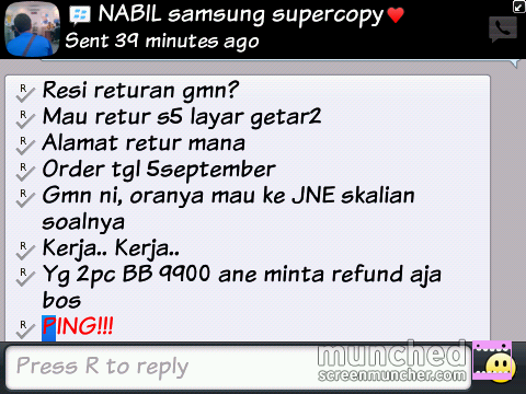 Hati-hati aja dengan &quot;NABIL samsung supercopy&quot; (PENIPU)