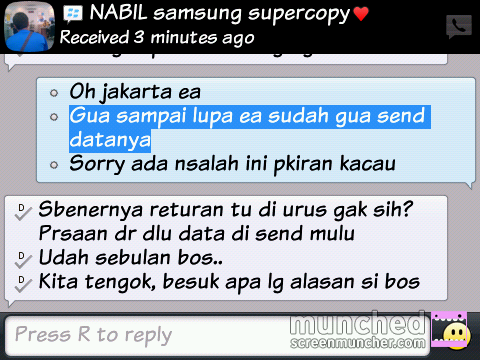 Hati-hati aja dengan &quot;NABIL samsung supercopy&quot; (PENIPU)