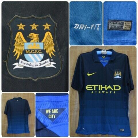 Ready Stock Jersey Manchester City, Grade Ori, Kostum Tandang, Murah Gan