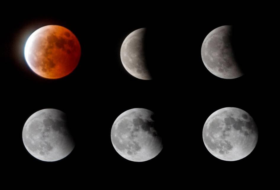 &#91;FOTO&#93; Gerhana Bulan Merah Darah {Blood Moon} 