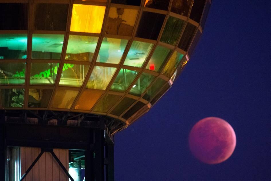 &#91;FOTO&#93; Gerhana Bulan Merah Darah {Blood Moon} 