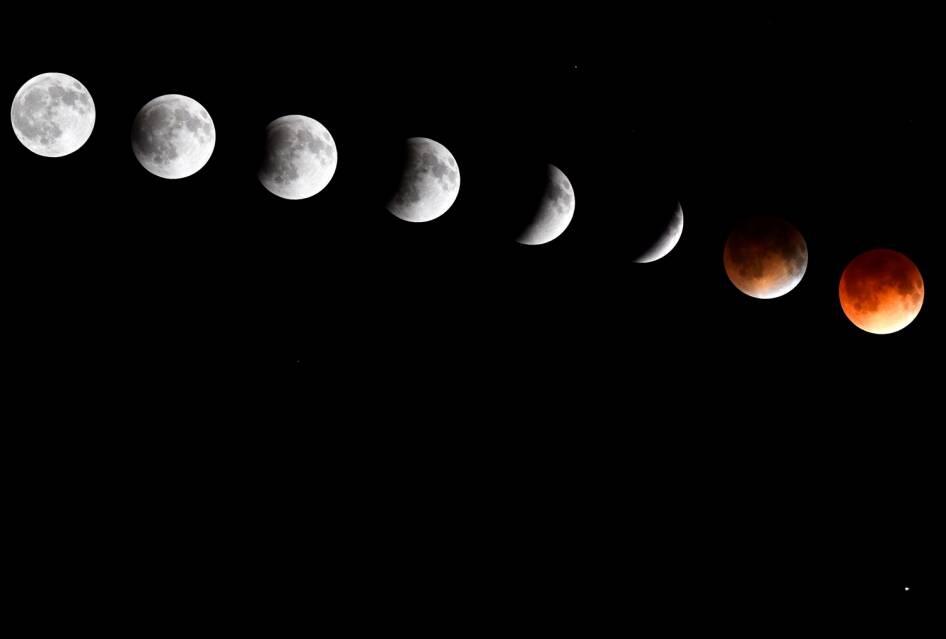 &#91;FOTO&#93; Gerhana Bulan Merah Darah {Blood Moon} 