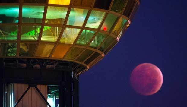 &#91;FOTO&#93; Gerhana Bulan Merah Darah {Blood Moon} 