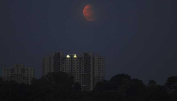 &#91;FOTO&#93; Gerhana Bulan Merah Darah {Blood Moon} 
