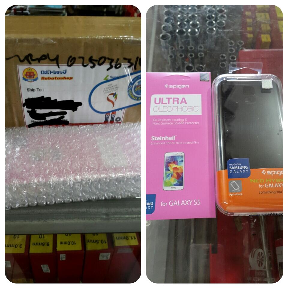 Robotoshop - SPIGEN SGP S5 S4 Note 3 iPhone 5S Neo Hybrid GLAS.tR Steinheil Original