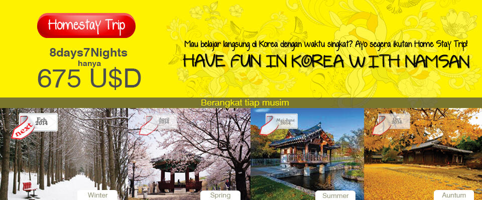 Freelance Sales Namsan Korean Course - Les Bahasa Korea Jakarta