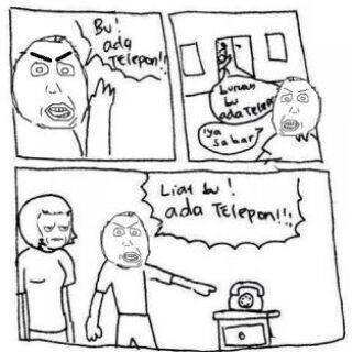 bu ada telepon :ngakak