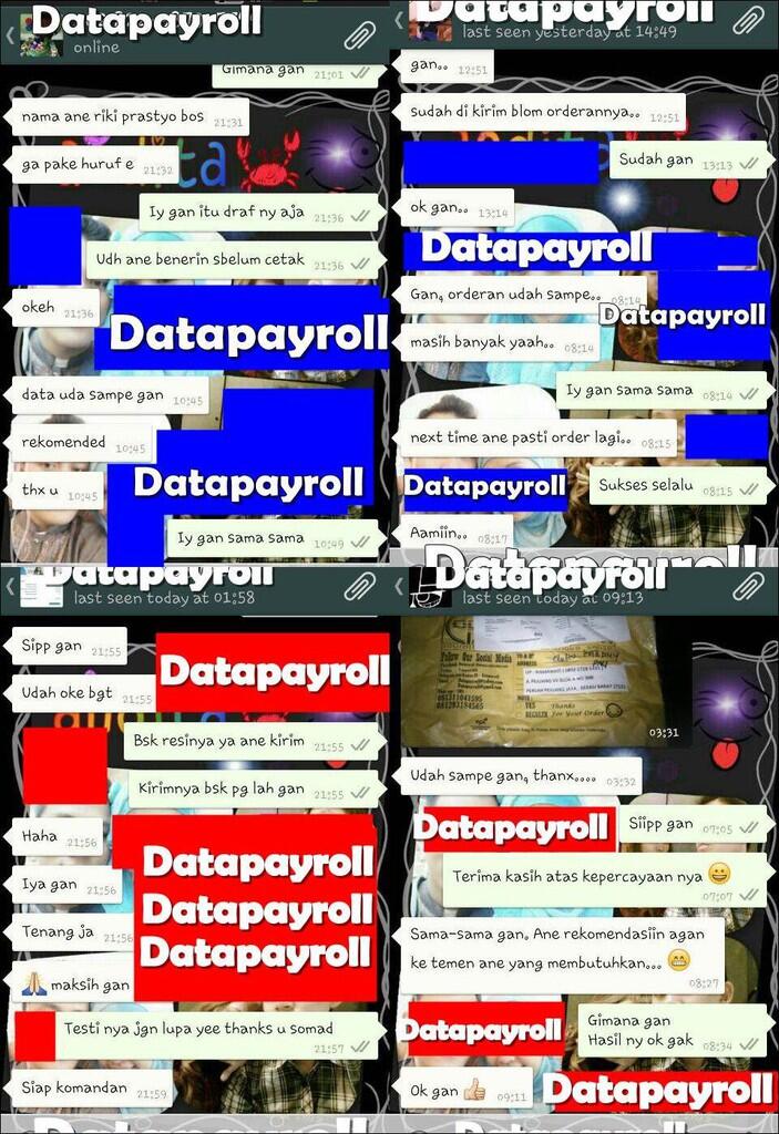 Terjual jasa slip gaji carbonized original seller KASKUS