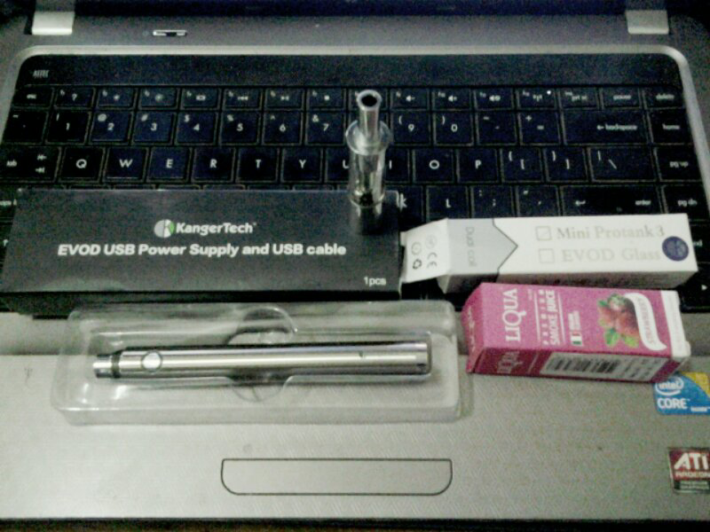 Vaporizer evod upgrade mini protank 3 Bandung like new