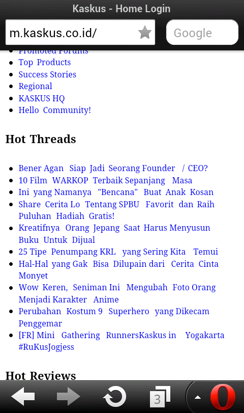 Gan.. tampilan kaskus ko jadi gini :bingung