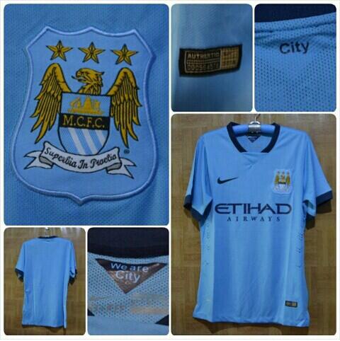 Grade Ori Jersey Manchester City Home, Murah
