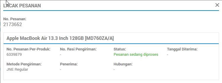 service blibli.com sangat amat mengecewakan