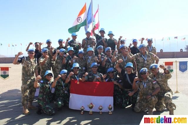  HOME » FOTO » PERISTIWA Lagi-lagi pasukan Garuda TNI juara menembak UNIFIL di Lebano