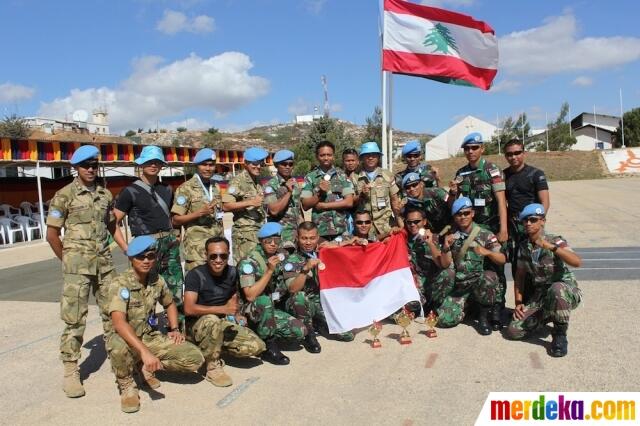  HOME » FOTO » PERISTIWA Lagi-lagi pasukan Garuda TNI juara menembak UNIFIL di Lebano