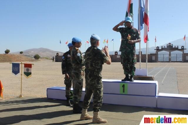  HOME » FOTO » PERISTIWA Lagi-lagi pasukan Garuda TNI juara menembak UNIFIL di Lebano