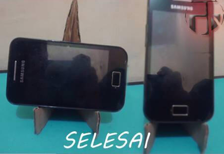 &#91;DIY&#93; Tutorial Membuat Holder Smartphone Dari Kardus. Penasaran ?