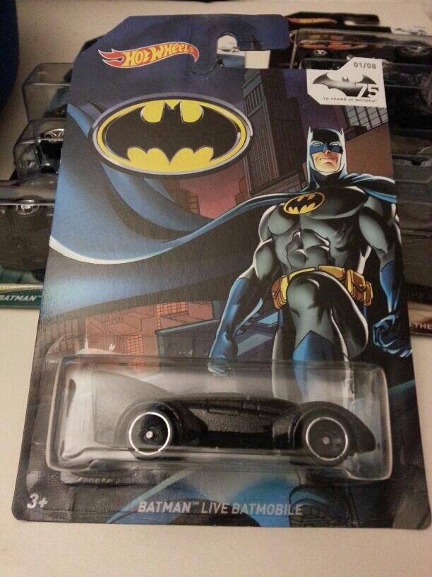 HOT WHEELS 75TH YEAR Batman Exclusives