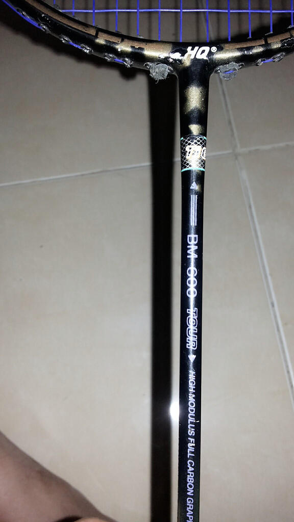 WTS Raket badminton HI qua BM 600 Tour + yy bg6