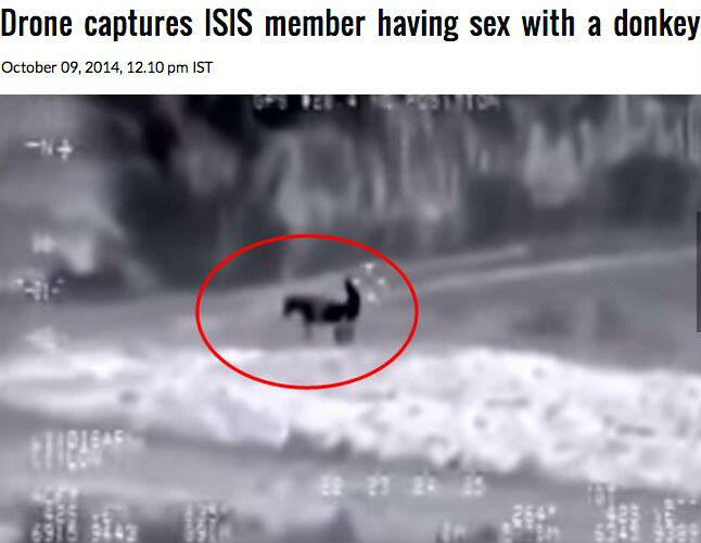 Militan ISIS Tertangkap Kamera Drone Sedang Bercinta