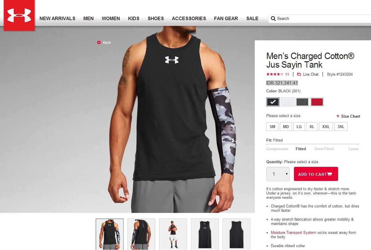 Pusat "pakaian/baju original"columbia,under armour,nike,adidas,gap,degree by reflex