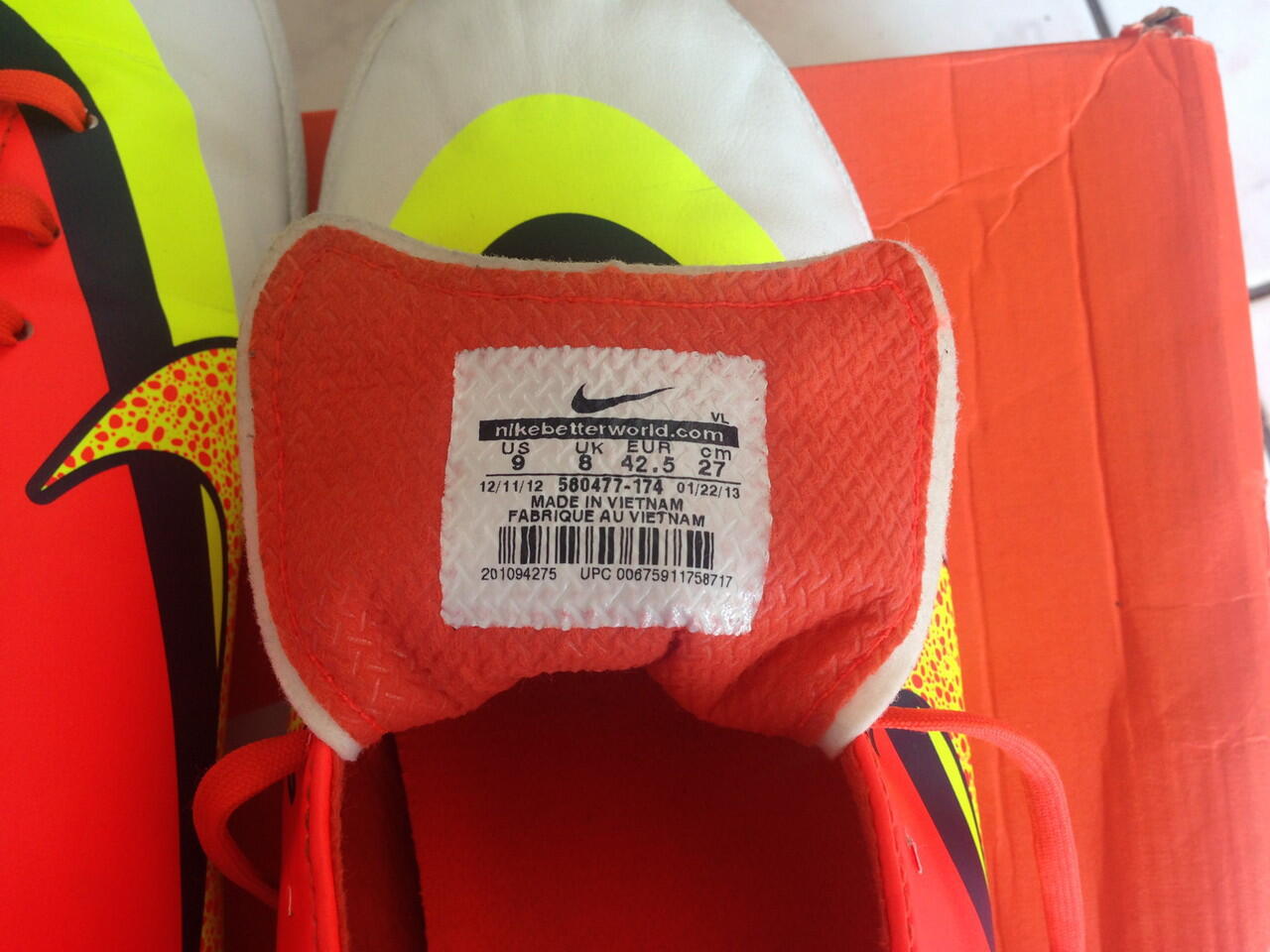 >>> SEPATU FUTSAL ORIGINAL | NIKE MERCURIAL VICTORY IC CR7 IC | ASLI MURAH <<<