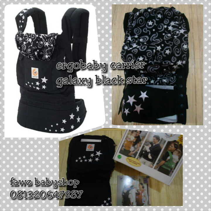 ergobaby galaxy black