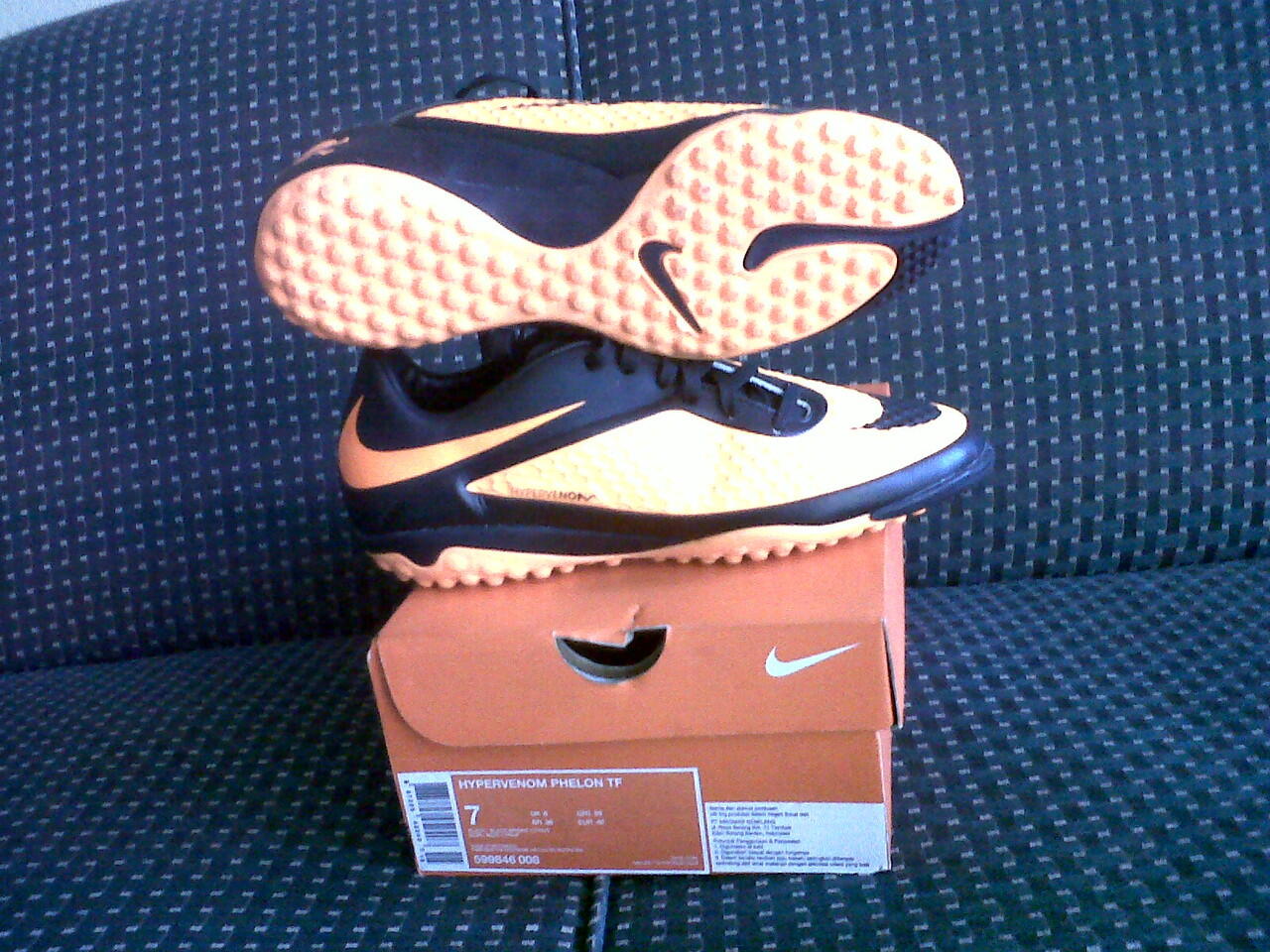 Jual Nike Hypervenom ORANGE ORIGINALL!!