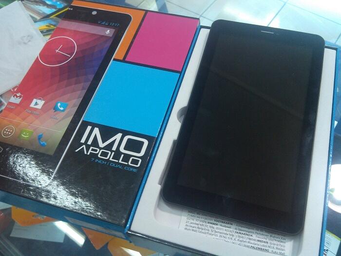 Terjual imo apollo tablet 3g, dualcore, tv analog murah 