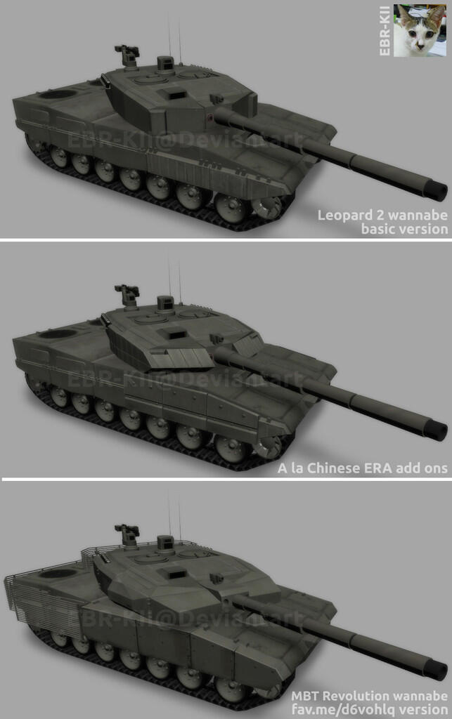 &#91;3D model&#93; Behold... Leopard 2 wannabe