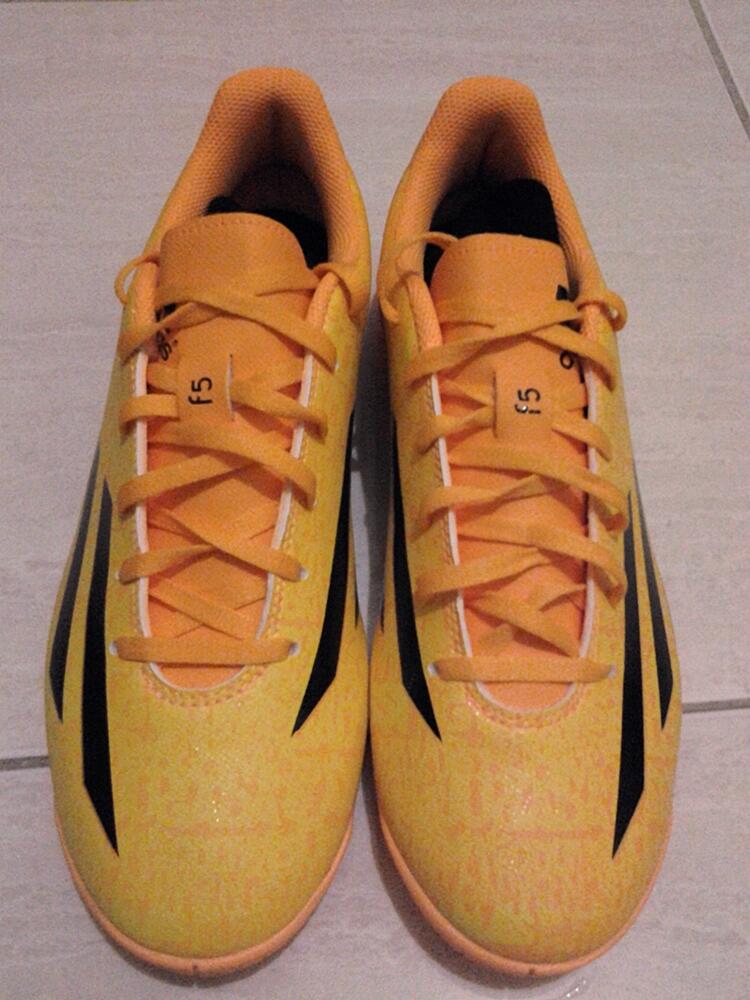 ***Sepatu Futsal ADIDAS F5 MESSI IC YELLOW-BLACK ORIGINAL*** MURAH!!!