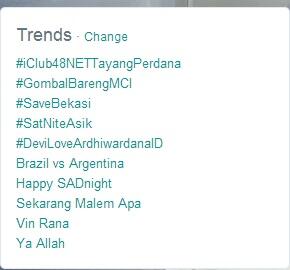 Becandaan yang lagi ngetrend sekarang :v