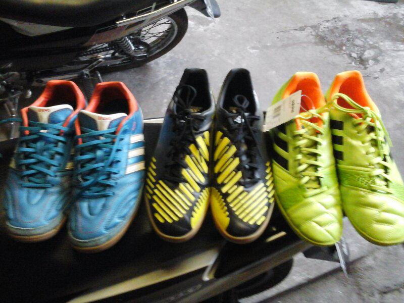 sepatu futsal adidas nitrocharge, absolado, 11 nova, all 44 2/3