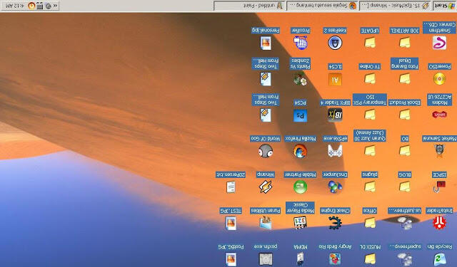 Tips dan Trik Iseng untuk Membalik dan Merotasi Desktop Windows Agan 