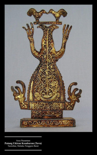 Arca arca emas ini buatan nenek moyang indonesia loh gan?