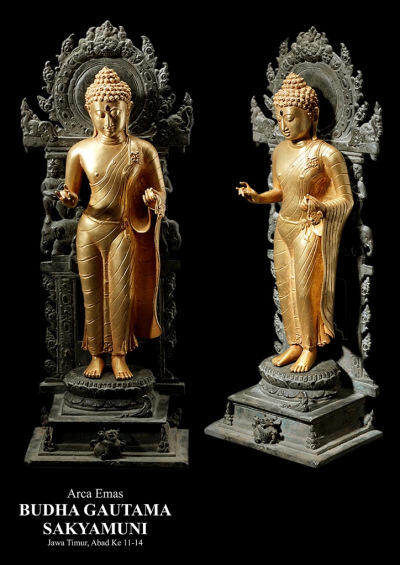Arca arca emas ini buatan nenek moyang indonesia loh gan?